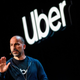 Uber CEO Dara Khosrowshahi addresses the audience during the keynote at the start an Uber products launch in San Francisco, California on September 26, 2019.
